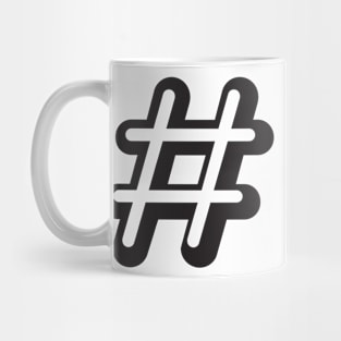 # Hashtag Mug
